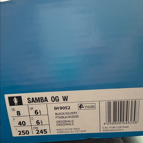 Adidas Black and Silver Rhinestone  Sneakers - Picture 4 of 10